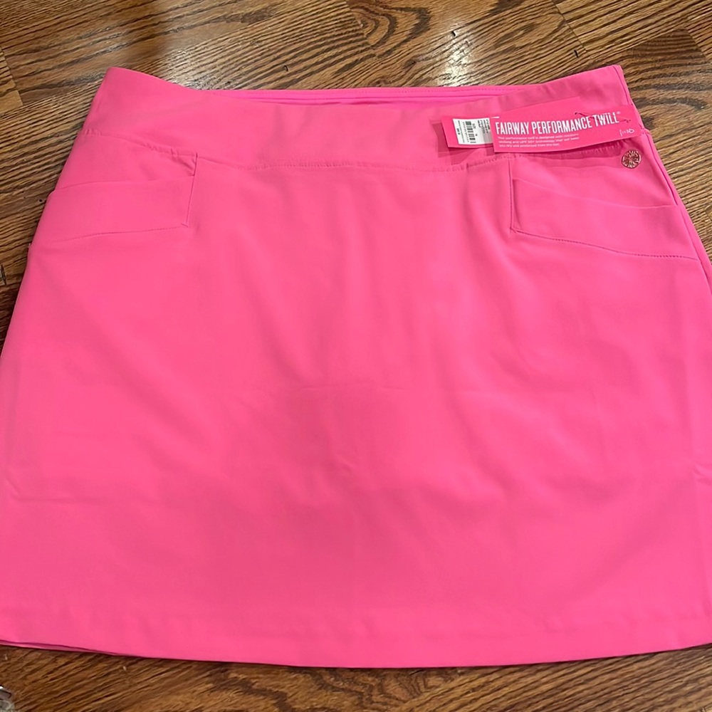 NWT Lilly Pulitzer Fairway Performance Twill Skort